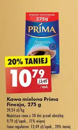 Biedronka Kawa Cafe Prima Finezja oferta