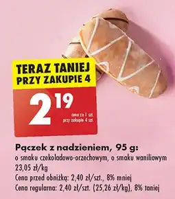 Biedronka Pączek z nadzieniem waniliowym oferta