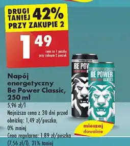 Biedronka Napój energetyczny mojito Be Power oferta