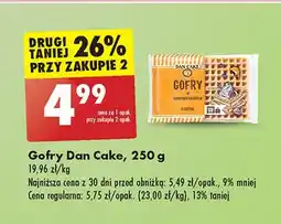 Biedronka Gofry Dan Cake oferta