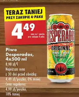 Biedronka Piwo Desperados oferta