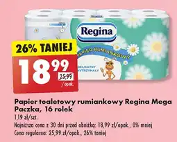 Biedronka Papier toaletowy rumiankowy Regina oferta