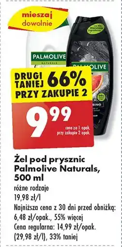 Biedronka Żel pod prysznic mleczko oliwkowe Palmolive Naturals oferta