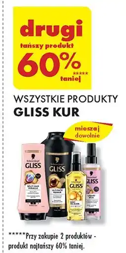 Biedronka Szampon do włosów Gliss Kur Ultimate Repair oferta