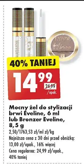 Biedronka Żel do brwi Eveline Brow & Go! oferta