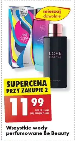 Biedronka Woda perfumowana Be Beauty Love Essence oferta