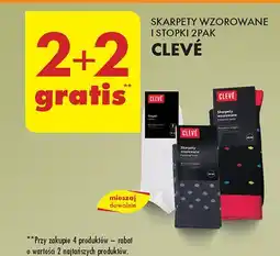 Biedronka Skarpety stopki Cleve oferta