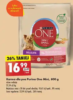 Biedronka Karma dla psa mini/small oferta