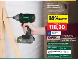 Lidl Klucz udarowy 20v Parkside oferta