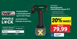 Lidl Szlifierka kątowa akumulatorowa Parkside oferta