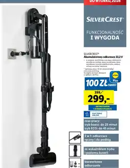 Lidl Odkurzacz akumulatorowy Silvercrest oferta