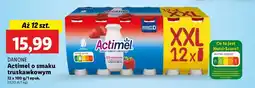 Lidl Jogurt truskawka Danone Actimel oferta