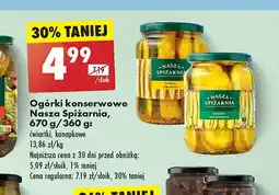 Biedronka Ogórki ćwiartki Nasza spiżarnia oferta