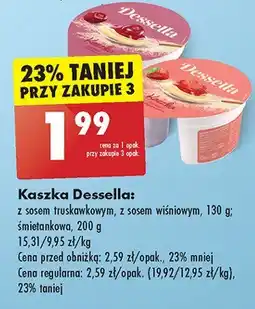 Biedronka Kaszka śmietankowa Dessella oferta