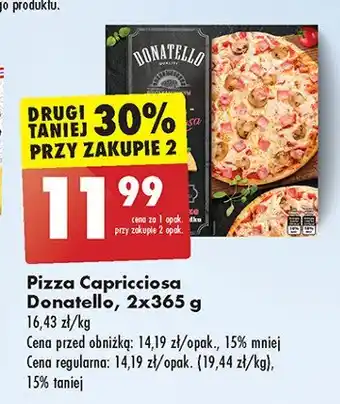 Biedronka Pizza capricciosa Donatello pizza oferta