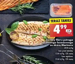 Biedronka Pstrąg tęczowo-łososiowy filet Marinero oferta