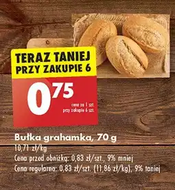Biedronka Bułka grahamka oferta