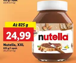 Lidl Krem czekoladowo-orzechowy Nutella oferta