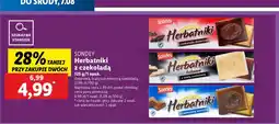 Lidl Herbatniki czekoladowe Sondey oferta