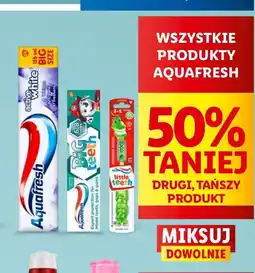 Lidl Pasta do zębów z mentolem Aquafresh Active Fresh oferta