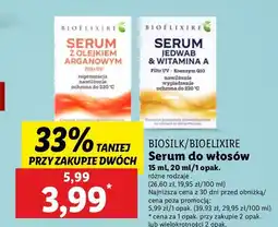 Lidl Serum z olejkiem arganowym Bioelixire oferta