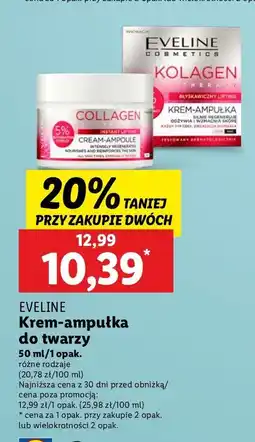 Lidl Krem-ampułka Eveline Collagen oferta