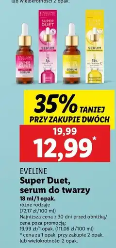 Lidl Serum na przebarwienia Eveline Superduet oferta