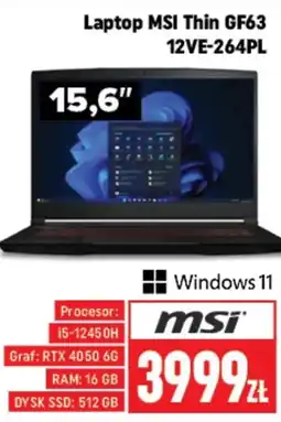 Neopunkt Laptop MSI oferta