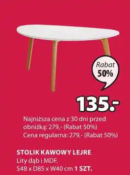 JYSK Stolik kawowy MDF oferta