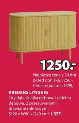 JYSK Kredens Dębowa oferta