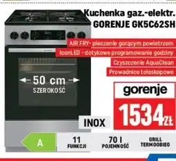 Neopunkt Kuchenka gazowo-elektryczna Gorenje oferta