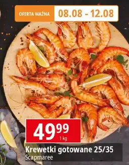 E.Leclerc Krewetki gotowane 25/35 Scapmaree 1 kg oferta