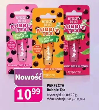 Drogerie Polskie PERFECTA Bubble Tea błyszczyki do ust 10 g oferta