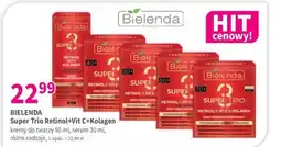 Drogerie Polskie BIELENDA Super Trio Retinol+Vit C+Kolagen kremy do twarzy 50 ml, serum 30 ml oferta