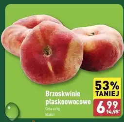 ALDI Brzoskwinie płaskoowocowe oferta