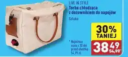 ALDI Torba chłodząca z dozownikiem do wina Live In Style oferta