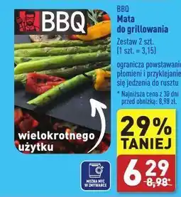 ALDI Mata do grillowania Bbq oferta