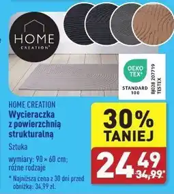 ALDI Wycieraczka 90 x 60 cm Home Creation oferta