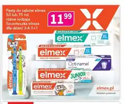 Drogerie Polskie Pasty do zębów elmex 50 /75 ml oferta