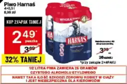 Delikatesy Centrum Piwo Harnaś oferta