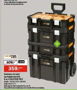 Zestaw skrzyń narzędziowych 5w1 DEXTER PRO