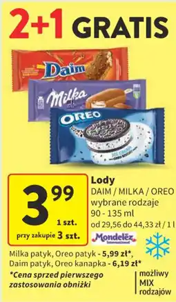 Intermarche Lody 90-135 ml oferta