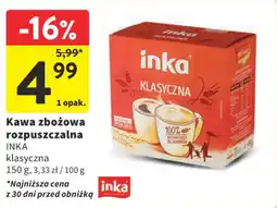 Intermarche Kawa zbożowa rozpuszczalna 150 g oferta