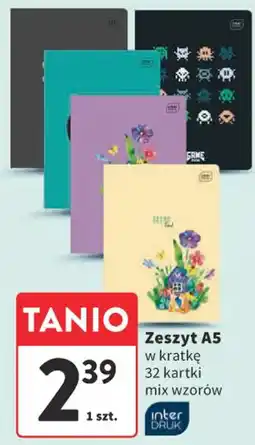 Intermarche Zeszyt A5 oferta