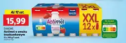 Lidl Jogurt truskawka Danone actimel oferta