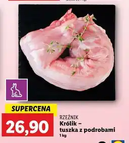 Lidl Królik z podrobami Rzeźnik codzienna dostawa oferta