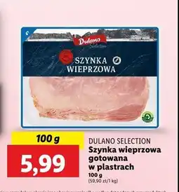 Lidl Szynka wieprzowa klasyczna Dulano oferta