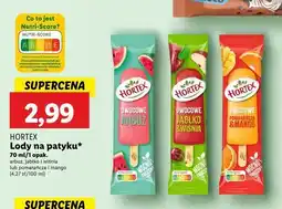 Lidl Lody pomarańcza-mango Hortex oferta