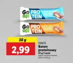 Lidl Baton proteinowy kokos Sante go on! protein soft oferta