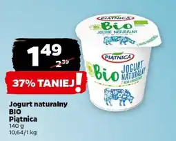 Netto Jogurt naturalny BIO Piątnica 140 g oferta